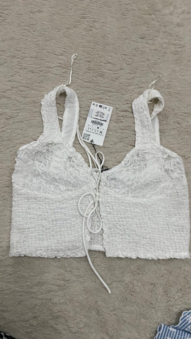 Zara Crop Bluz - Görsel 2