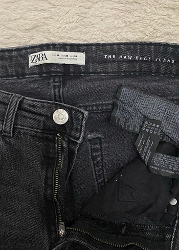 Siyah Zara dar kalıp pantolon - Görsel 3