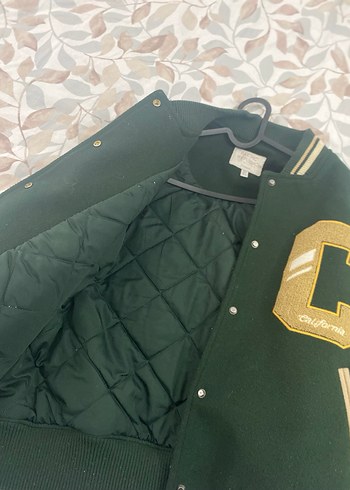 PULL N BEAR BOMBER KOLEJ CEKET - Görsel 3