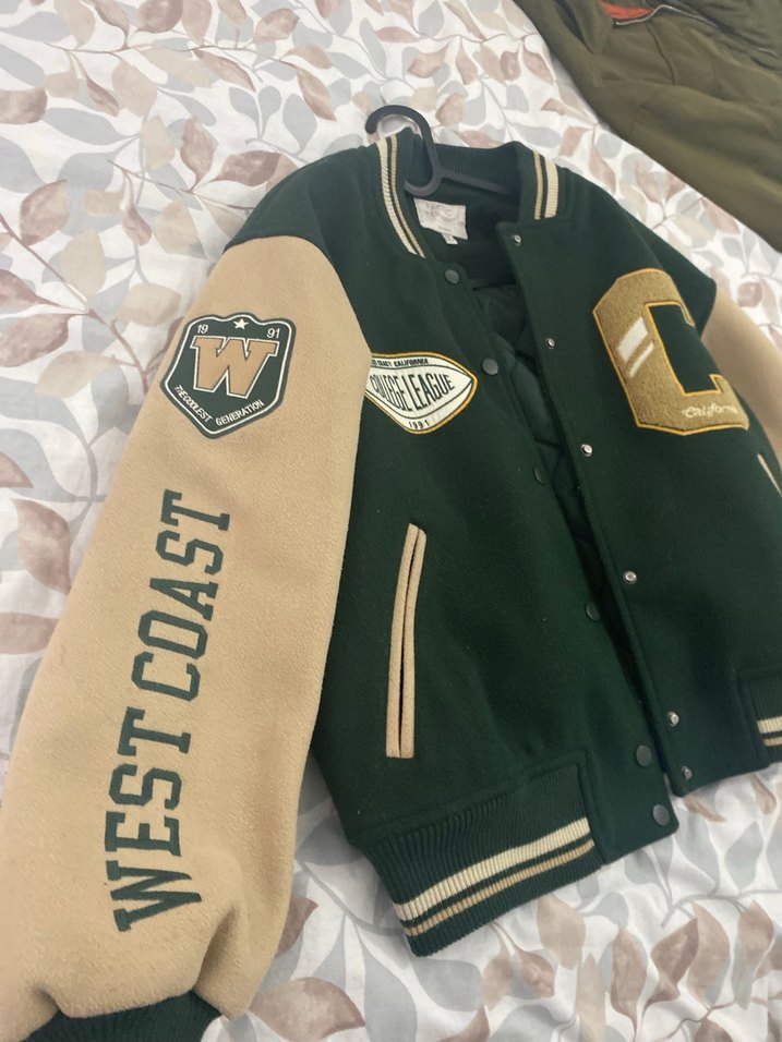 PULL N BEAR BOMBER KOLEJ CEKET - Görsel 4