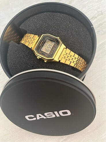  Beden altın Renk Casio saat