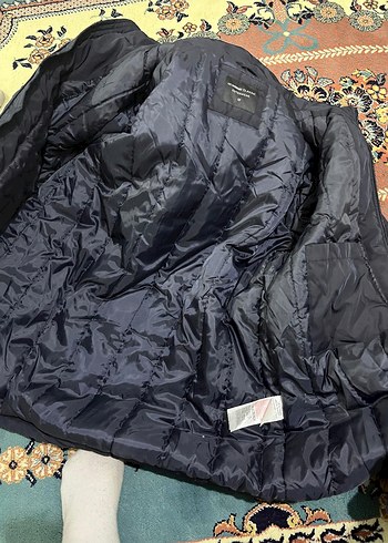 erkek Siyah Kapüşonlu Fermuarlı Mont - Görsel 5