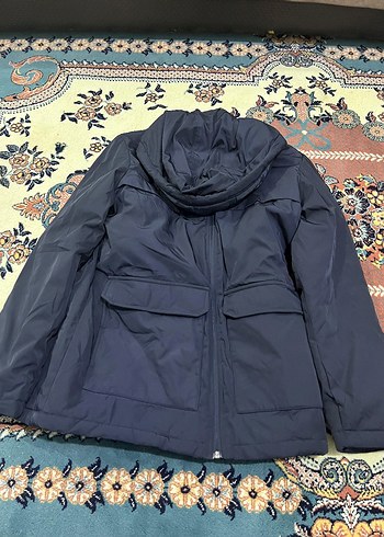 erkek Siyah Kapüşonlu Fermuarlı Mont - Görsel 3