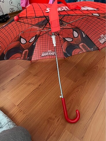 Şemsiye çocuk Spiderman