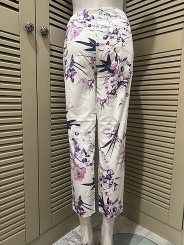 l Beden çeşitli Renk M&S BASKILI İNCE DİŞ GABARDİN ? COTTON %2 LYCRA PANTOLON