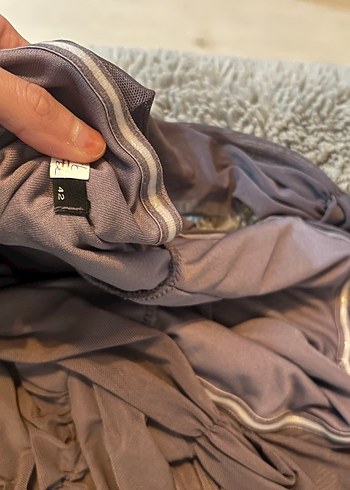 Kadın Büzgülü elbise - Görsel 3