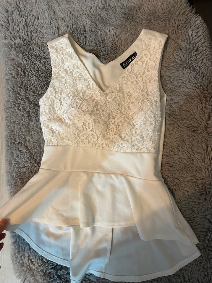 Dantel Detaylı bluz - Görsel 3