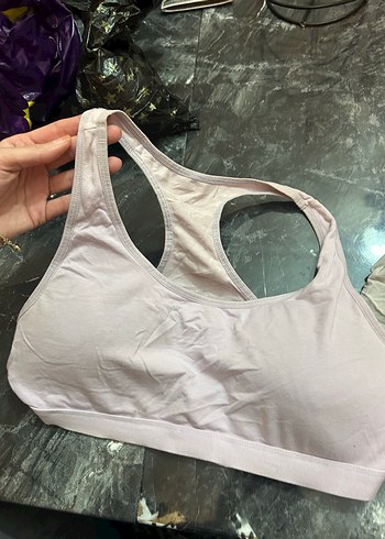 Bej Pastel Renkli Spor Sütyeni - Görsel 2