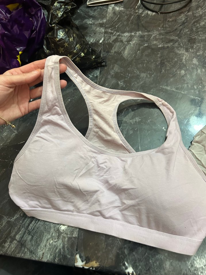 Bej Pastel Renkli Spor Sütyeni - Görsel 2