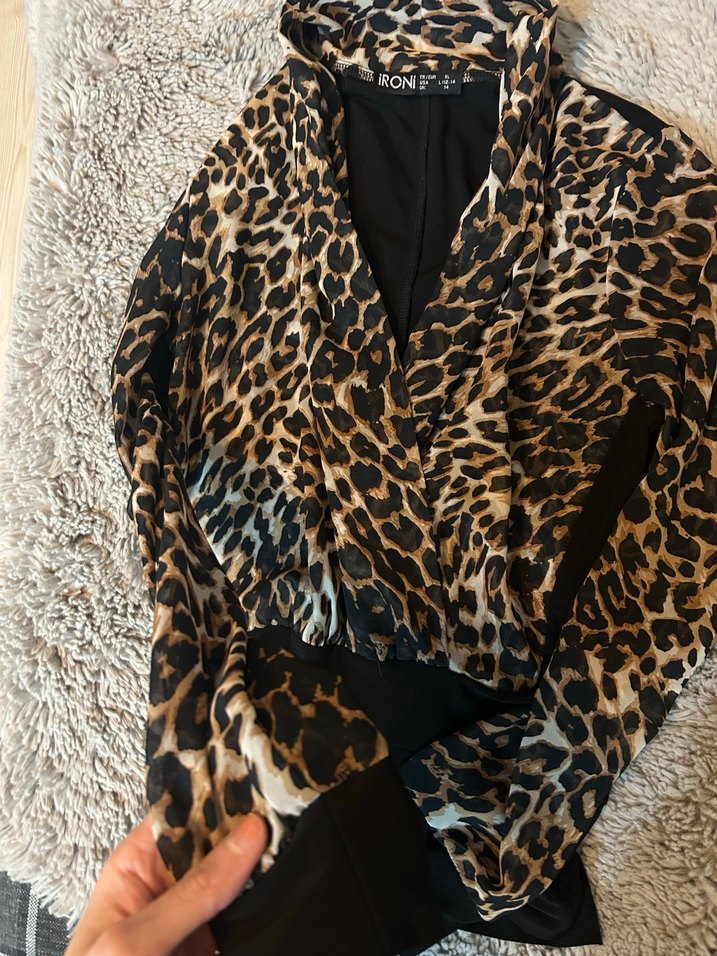 Leopar bluz - Görsel 3