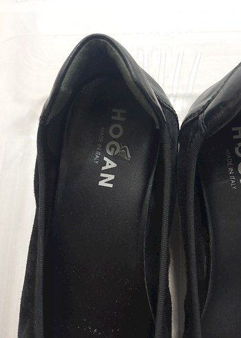 Klasik Siyah Tokalı Dolgu Topuk Kadın Babet - Görsel 2