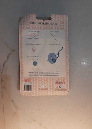 Bohem Örgü Aksesuar Seti - Görsel 4