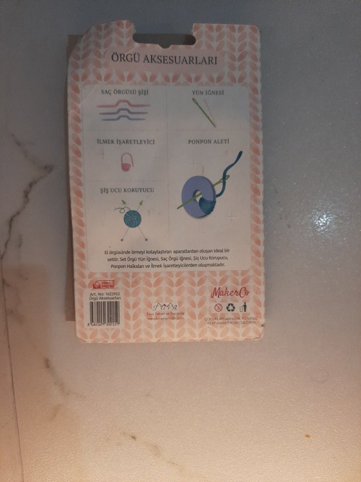 Bohem Örgü Aksesuar Seti - Görsel 3