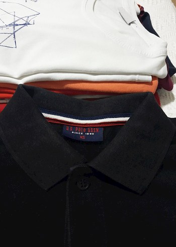 Erkek Sarı Kısa Kollu Polo Tişört ve siyah uzun kollu ikili - Görsel 4