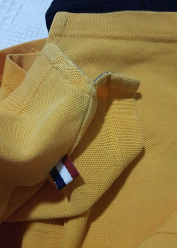 Erkek Sarı Kısa Kollu Polo Tişört ve siyah uzun kollu ikili - Görsel 3
