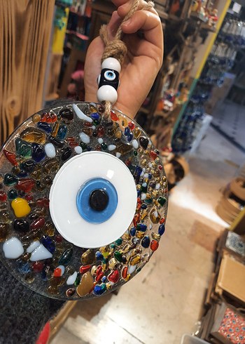 renkli nazar boncuğu - Görsel 4