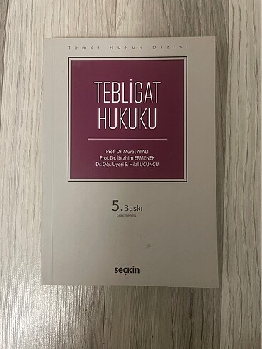 Tebligat Hukuku Murat Atalı