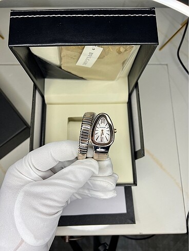BVLGARİ SERPENTİ TEK SARMAL ROSEGOLD GÜMÜŞ KADIN SAATİ