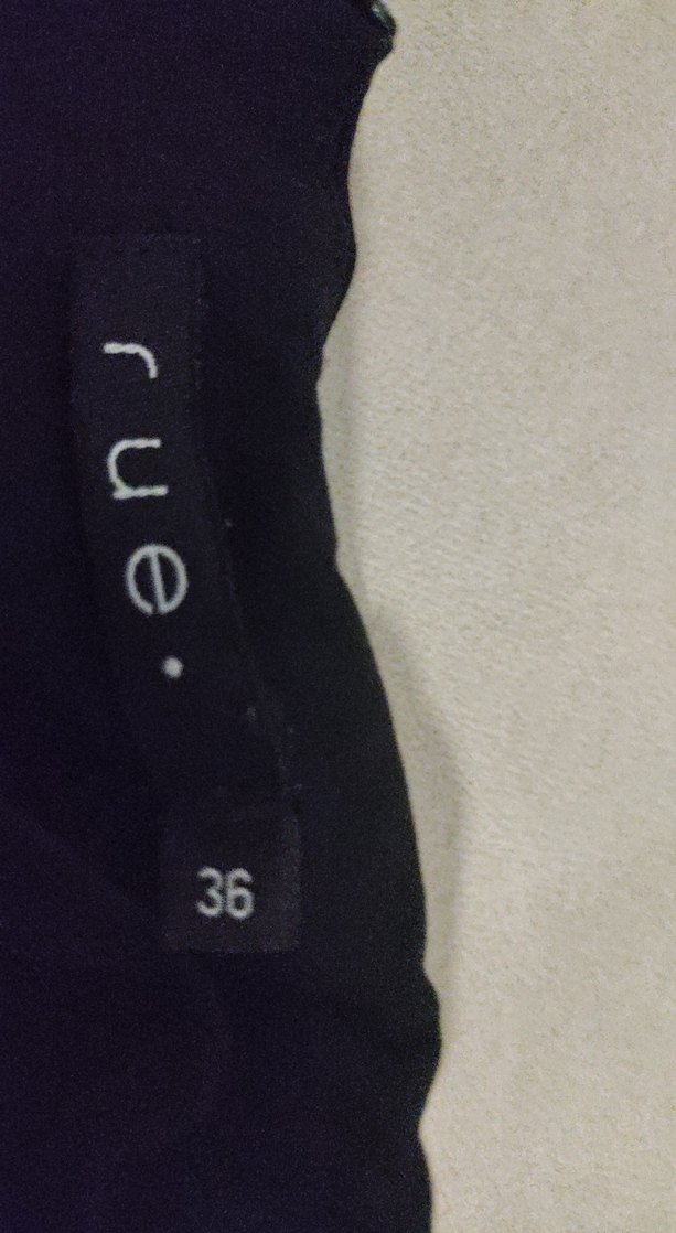 Rue Siyah Kadın Mini Kumaş Şort - Görsel 2