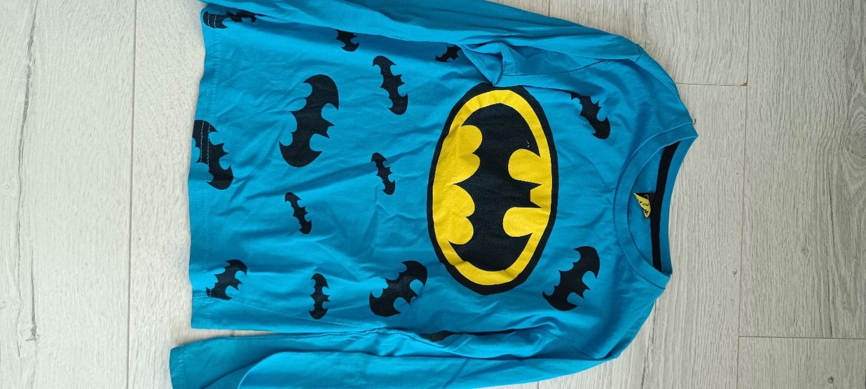 Renkli Baskılı Mavi Çocuk uzun kollu t-shirt - Görsel 2