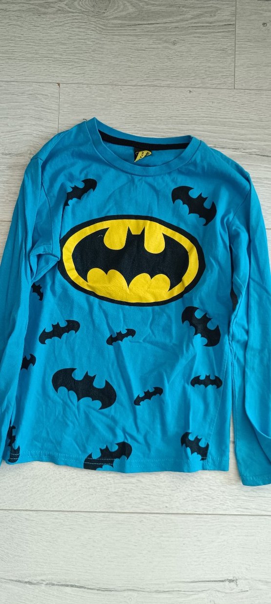 Renkli Baskılı Mavi Çocuk uzun kollu t-shirt - Görsel 3