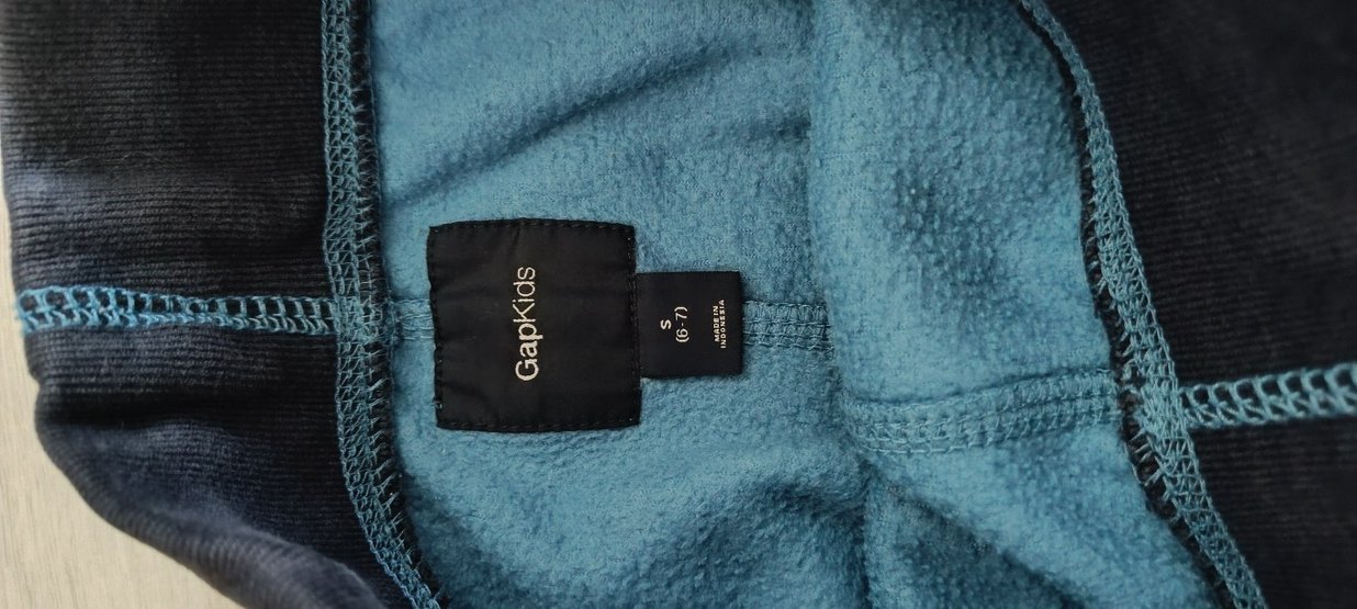 Mavi Rahat Kesim Erkek Çocuk Polar Pantolon - Görsel 3