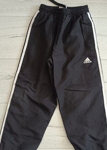 6 Yaş Beden Erkek Siyah Adidas Bol Kesim Eşofman Altı