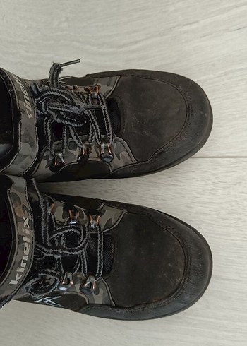 Kinetix 33 no Erkek Çocuk Siyah Biker Botlar - Görsel 8