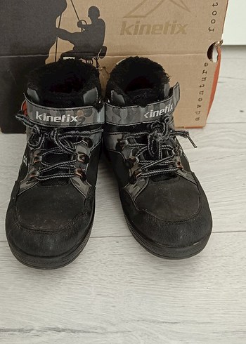 Kinetix 33 no Erkek Çocuk Siyah Biker Botlar - Görsel 3