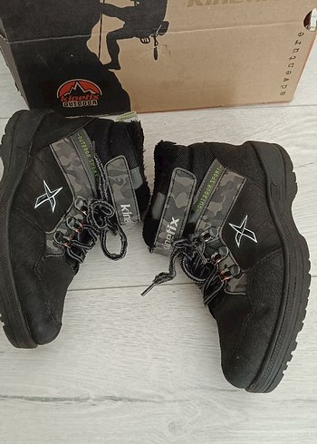 Kinetix 33 no Erkek Çocuk Siyah Biker Botlar - Görsel 5