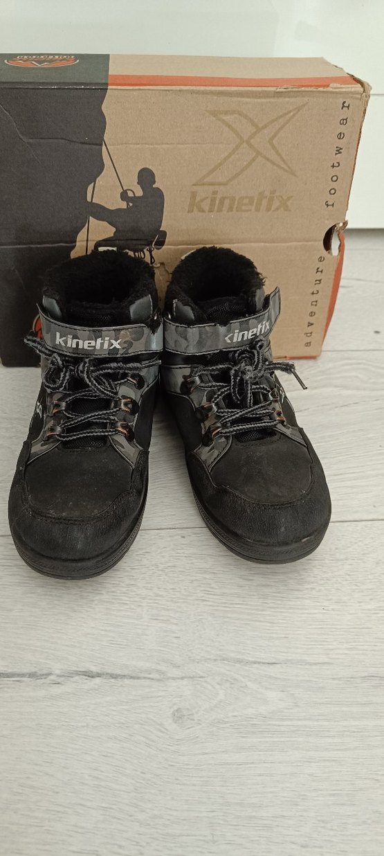 Kinetix  33 no Erkek Çocuk Siyah Biker Botlar - Görsel 3