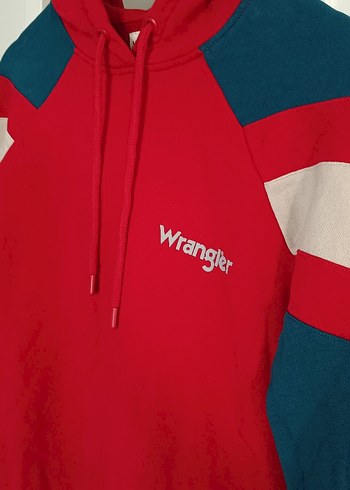 Wrangler Renkli Kapüşonlu Sweatshirt - Görsel 3