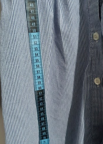 Espirit m beden cizgili  vintage Kadın Gömlek tunik - Görsel 4