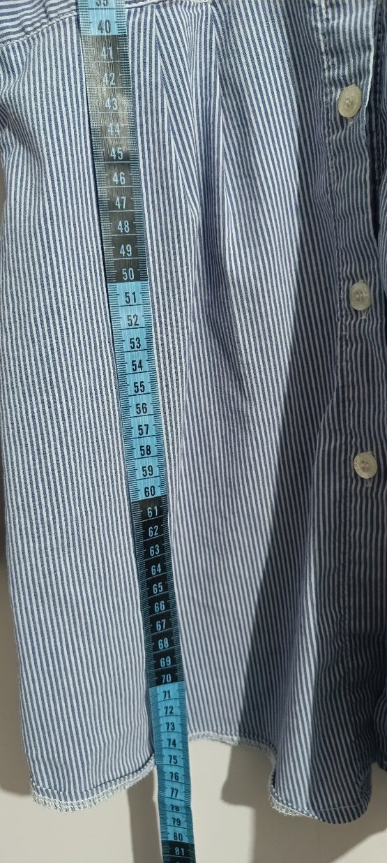 Espirit m beden cizgili  vintage Kadın Gömlek tunik - Görsel 4