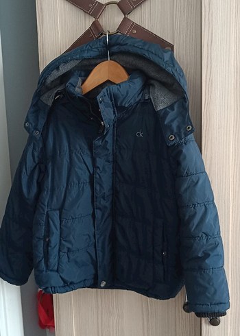 Erkek Calvin Klein Çocuk lacivert Mont - Görsel 8