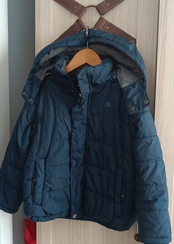 Erkek Calvin Klein Çocuk lacivert Mont - Görsel 9
