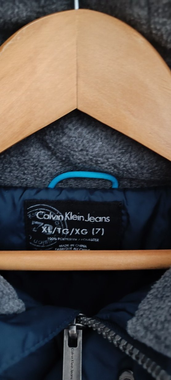 Erkek  Calvin Klein Çocuk lacivert Mont - Görsel 2