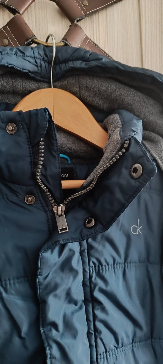 Erkek  Calvin Klein Çocuk lacivert Mont - Görsel 5