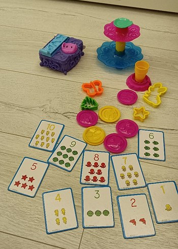 Renkli Eğitici Sayı Kartları ve Şekiller - Görsel 2