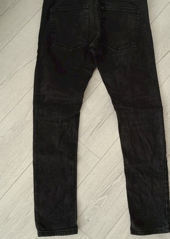 siyah skinny Fit Erkek Kot Pantolon - Görsel 3