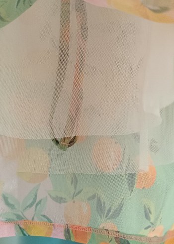 Pembe Bohem Kısa Kollu Piliseli Bluz - Görsel 5