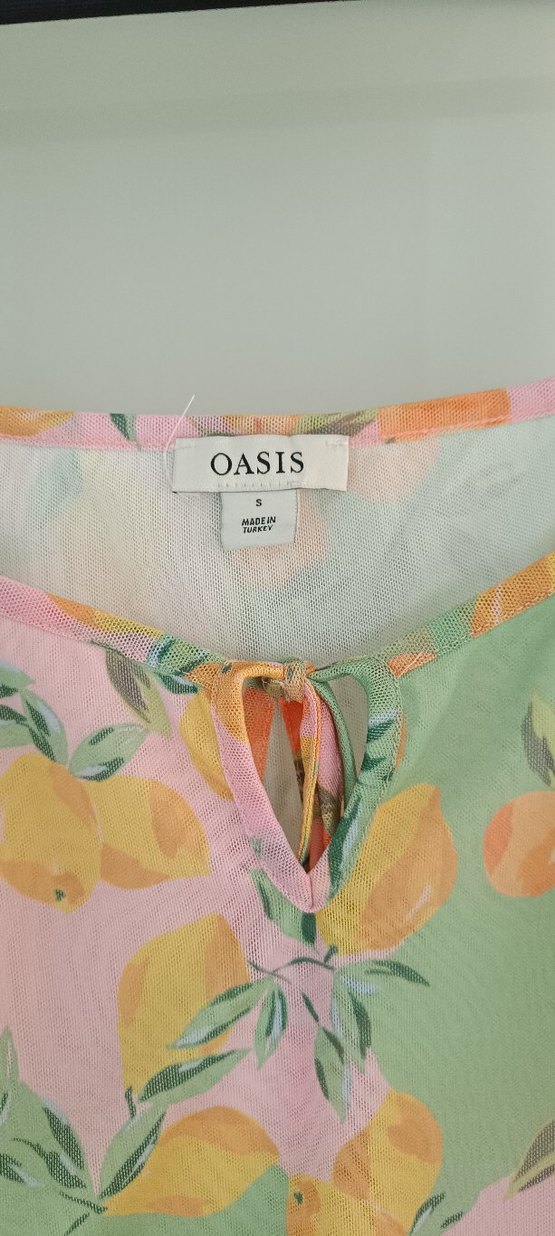 Pembe Bohem Kısa Kollu Piliseli Bluz - Görsel 3