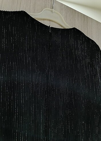 Diğer Siyah sim detaylı uzun elbise