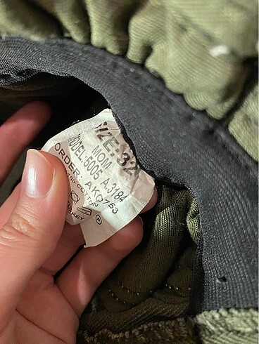 Kadın mom jean kot pantolon haki - Görsel 3