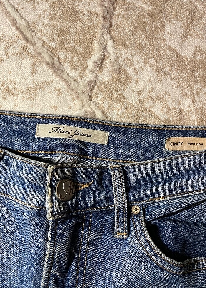 Mavi Cindy Mom jean kot pantolon - Görsel 2