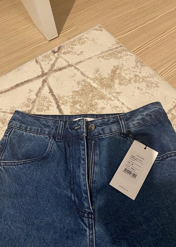 Kadın Jean Pantolon Etiketli - Görsel 3