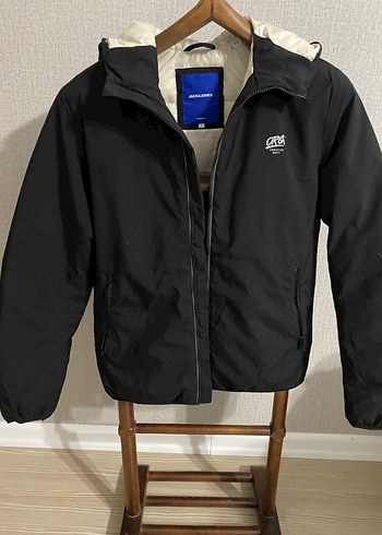 Jack and jones Siyah Fermuarlı Erkek şişme Mont - Görsel 3