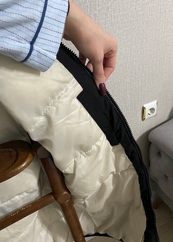 Jack and jones Siyah Fermuarlı Erkek şişme Mont - Görsel 8