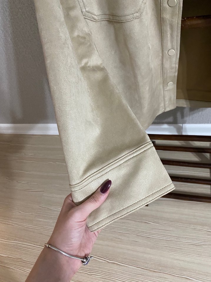 Mavi erkek ceket gömlek - Görsel 5