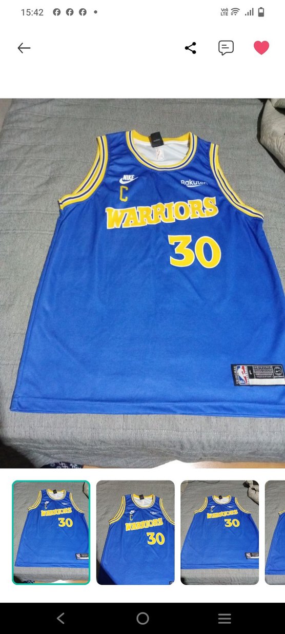 Nike Warriors 30 Curry Basketbol Forması — görsel 4/4
